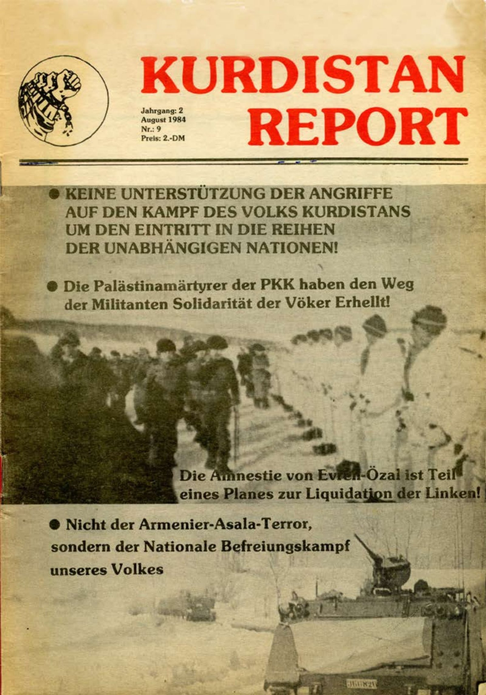 Kurdistan Report Nr. 009