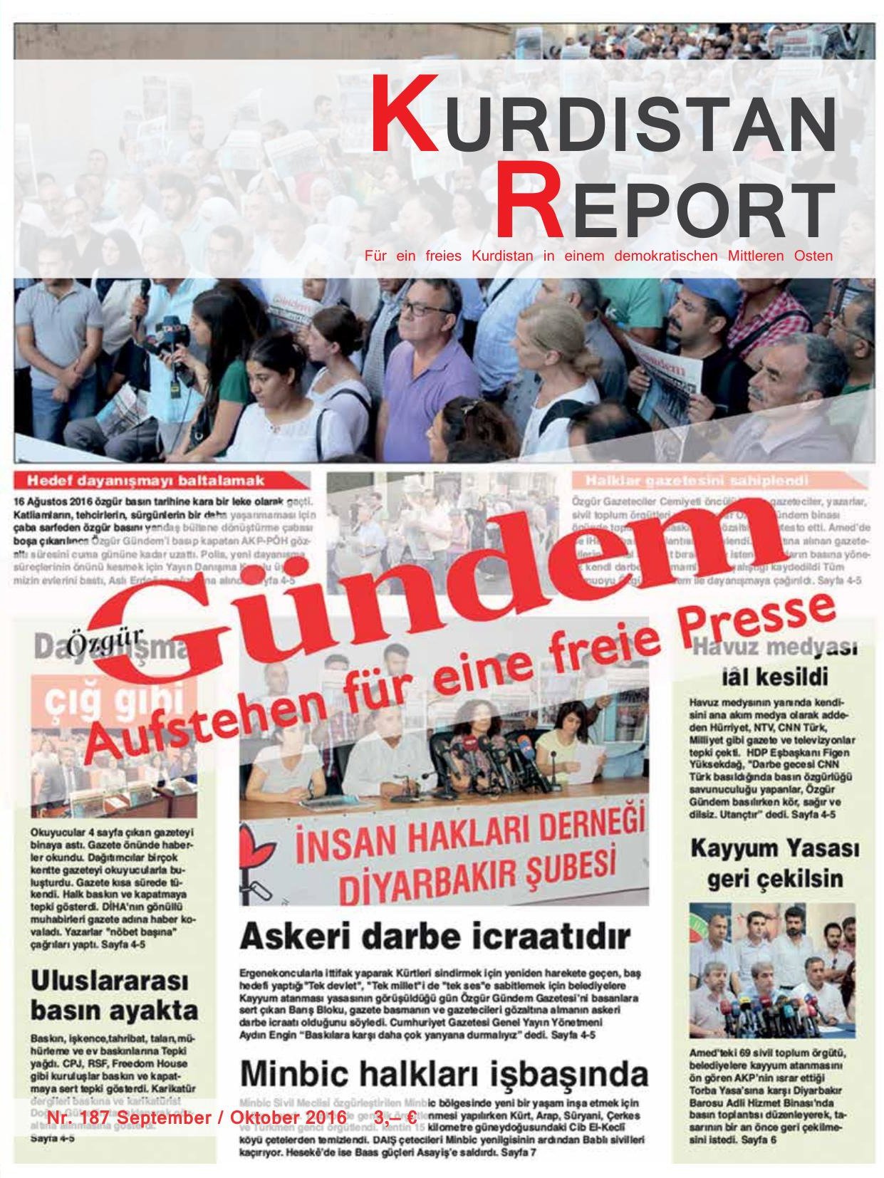Kurdistan Report Nr. 187