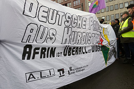 Newrozdemonstration in Hannover. | Foto: A. Bender