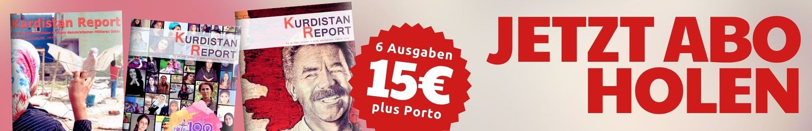 Jetzt Abonnement vom Kurdistan Report holen